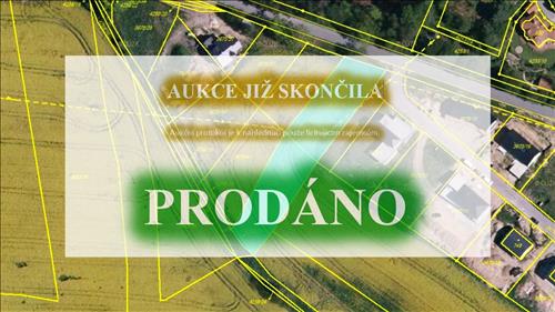 Stavební pozemek, 2096 m2, Jivno, okr. České Budějovice